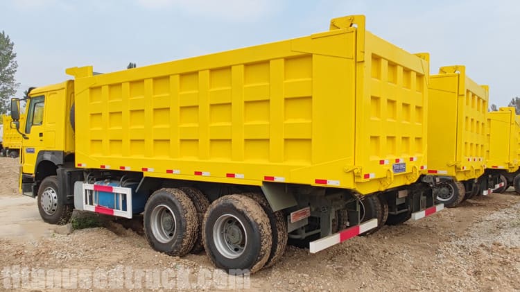 2nd Hand Howo Dump Truck 371 HP for Sale in Tanzania