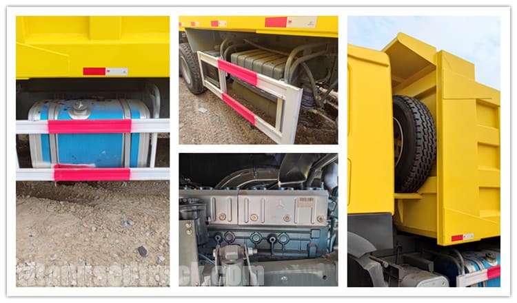 2nd Hand Howo Dump Truck 371 HP for Sale in Tanzania
