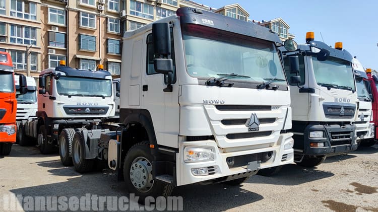 Used Sinotruk Howo Tractor Truck 400 HP for Sale in Ghana
