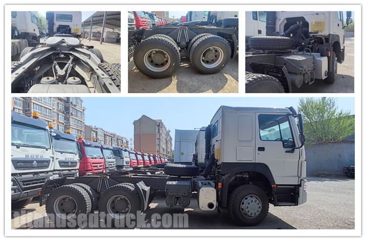 Used Sinotruk Howo Tractor Truck 400 HP for Sale in Ghana
