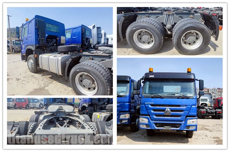 Complete Used Howo 6x4 Tractor Truck for Sale in Benin