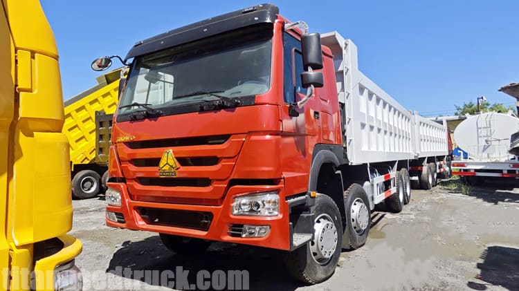 6x4 Pre Owned Howo Dump Truck for Sale in Angola