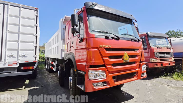 6x4 Pre Owned Howo Dump Truck for Sale in Angola