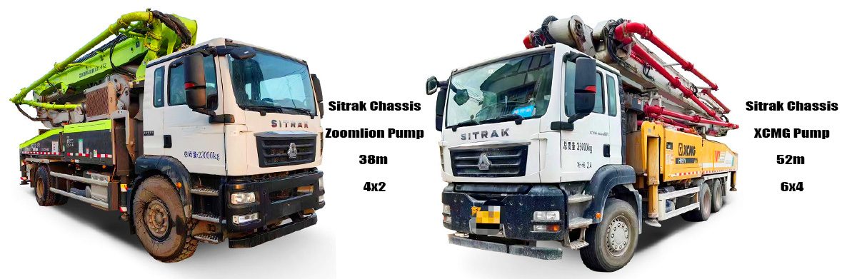 Buy Used Concrete Pump Trucks for Sale