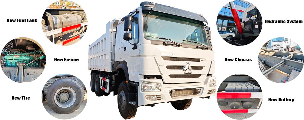 Used Sinotruk Howo 371 Dump Truck Price in Nigeria