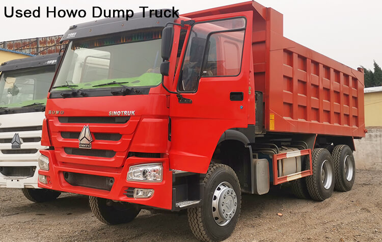Second Hand Howo Dump Truck for Sale