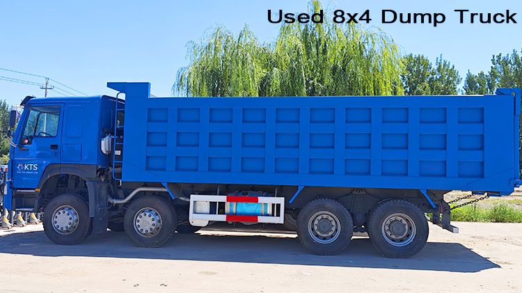 8x4 Pre Owned Sinotruk Howo Dump Trucks for Sale