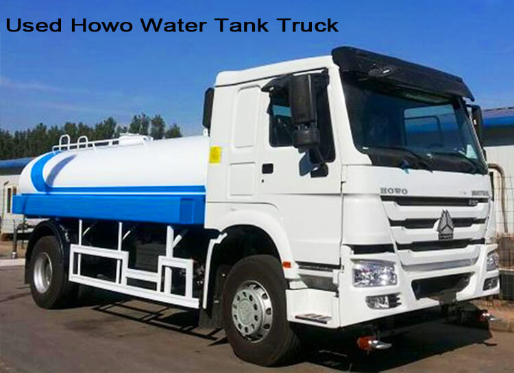 4x2 Used Howo Water Truck for Sale