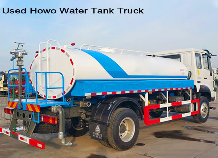 4x2 Used Howo Water Truck for Sale
