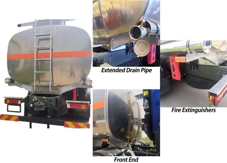 Used Sinotruk Howo 20000 L Fuel Tanker Trucks for Sale In Tanzania