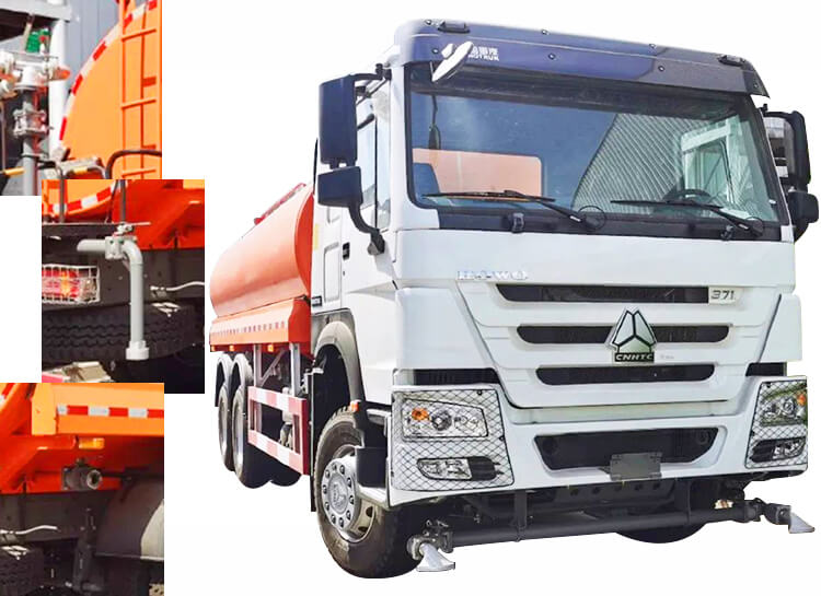 Used Howo Water Bowser Truck for Sale
