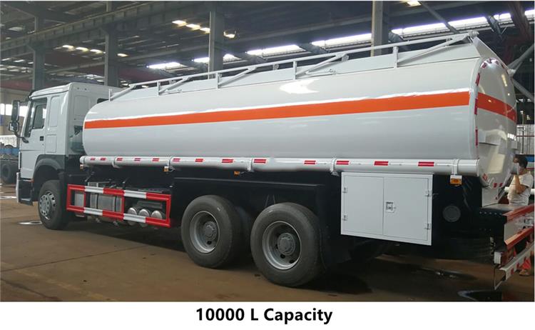 Refurbished Used Howo 10000L Fuel Tanker Truck | 2nd Hand Trucks