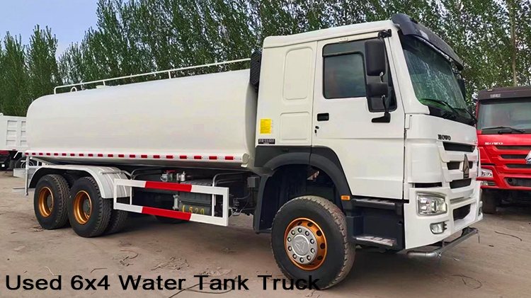 Howo Second Hand Water Tank Truck for Sale
