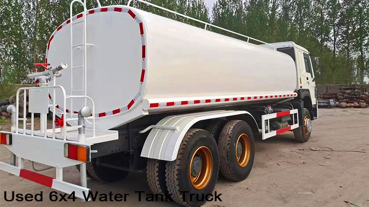 Howo Second Hand Water Tank Truck for Sale