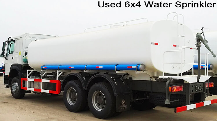 Howo Second Hand Water Trucks for Sale