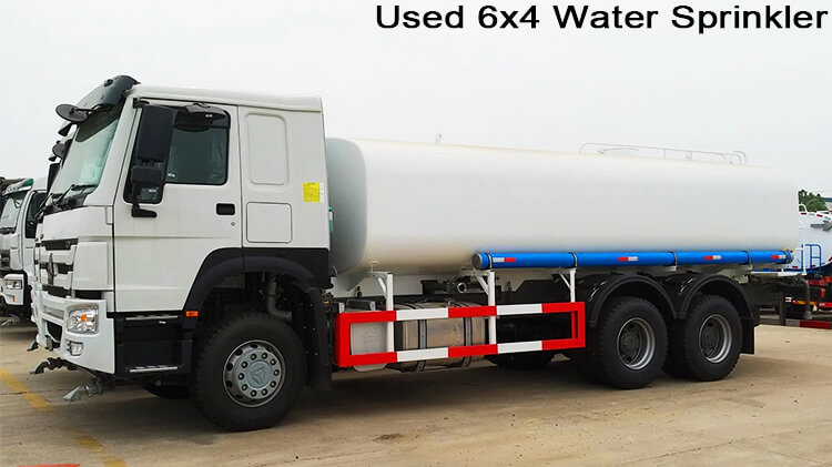 Howo Second Hand Water Trucks for Sale