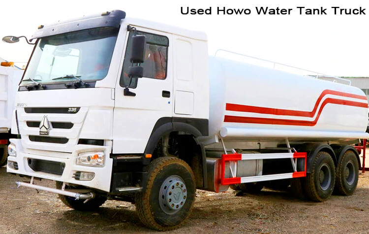 Sinotruk Howo Used Water Trucks for Sale Near Me