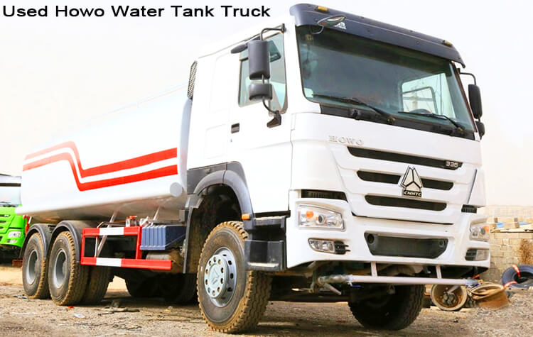 Sinotruk Howo Used Water Trucks for Sale Near Me