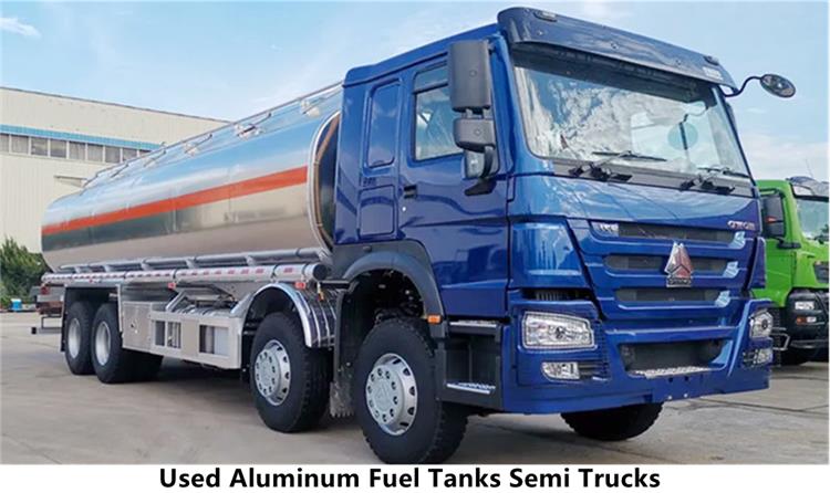 Used Howo Aluminum Fuel Tanks for Semi Truck In Namibia