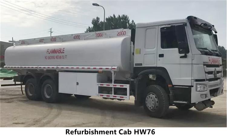 Pre Owned Sinotruk Howo Diesel Tanker Truck 20000 Liters for Sale In Nigeria