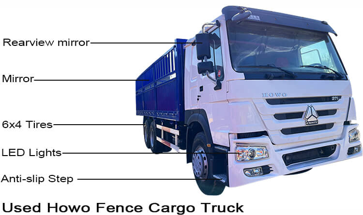 Sinotruk Cargo Truck | Used Howo Stake Cargo Truck for Sale