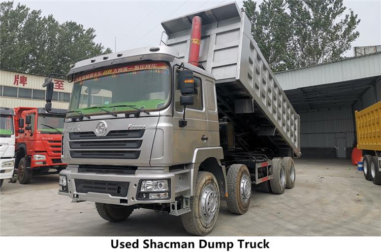 Used Shacman F3000 Dump Truck 8x4 for Sale in Zambia