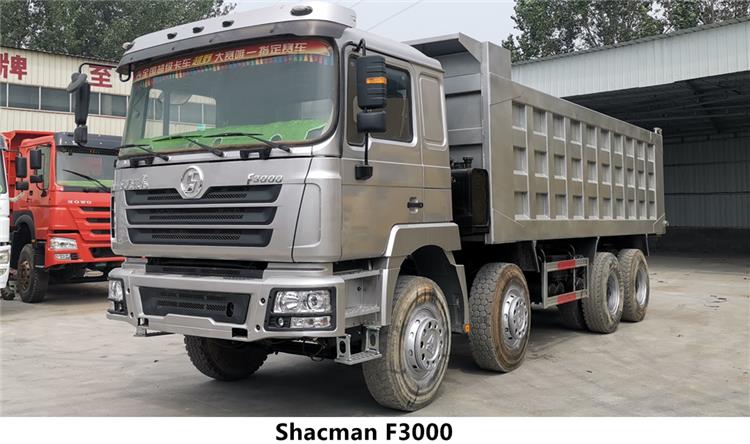 Used Shacman F3000 Dump Truck 8x4 for Sale in Zambia