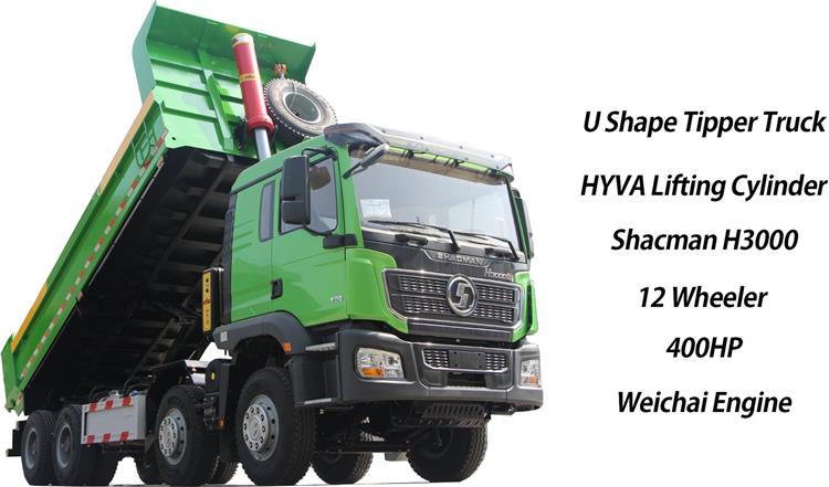 2nd Hand Truck Used Shacman Tipper Truck for Sale In Tanzania
