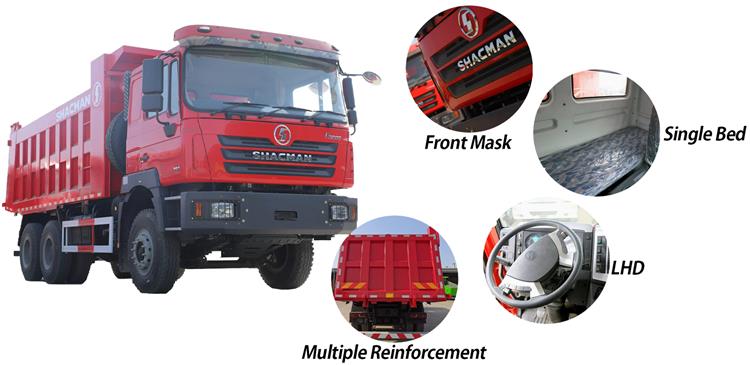 Used Shacman 10 Wheeler Dump Truck Price In Zimbabwe