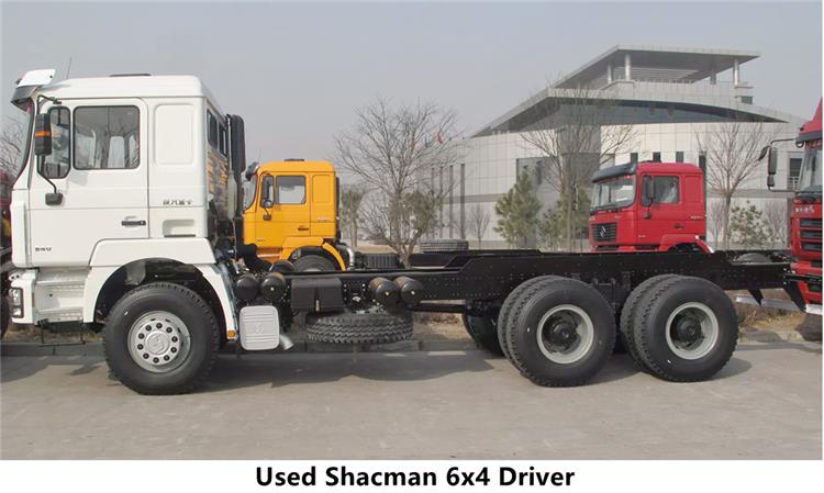 Second Hand Used Shacman 10 Wheeler 6x4 Cargo Truck Chassis Price In Zambia