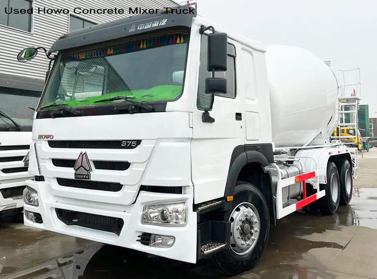 6x4 Used Howo Mixer Truck for Sale