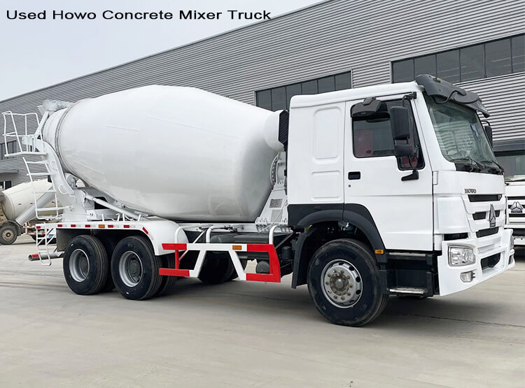 6x4 Used Howo Mixer Truck for Sale