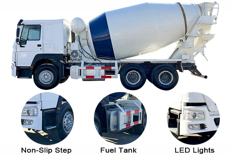 Used 6x4 10 Cbm Sinotruk Howo Transit Mixer for Sale