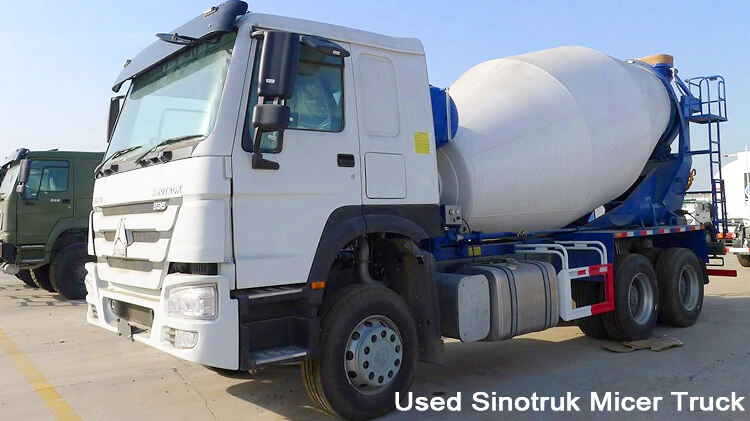 Used 6x4 8 Cbm Sinotruk Mixer Truck for Sale
