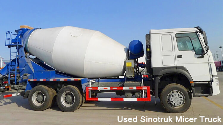 Used 6x4 8 Cbm Sinotruk Mixer Truck for Sale