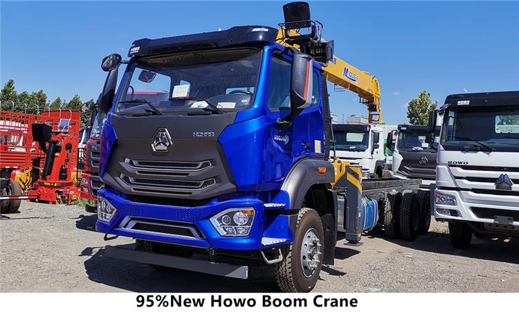Sinotruk Howo Second Hand Crane Trucks for Sale - 6x4 Boom Truck for Sale Near Me