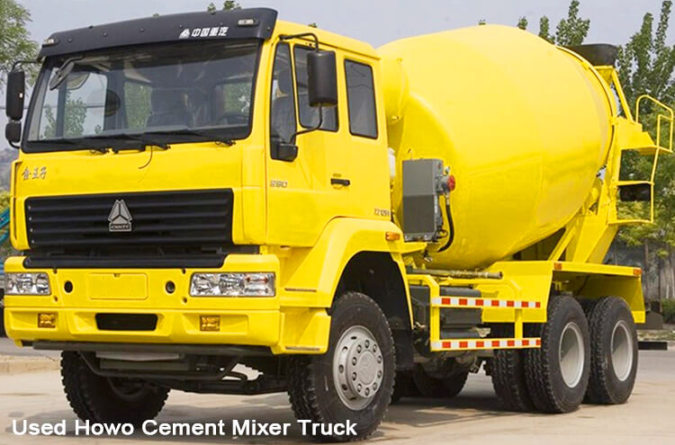 Howo Used Cement Mixer Truck for Sale Price