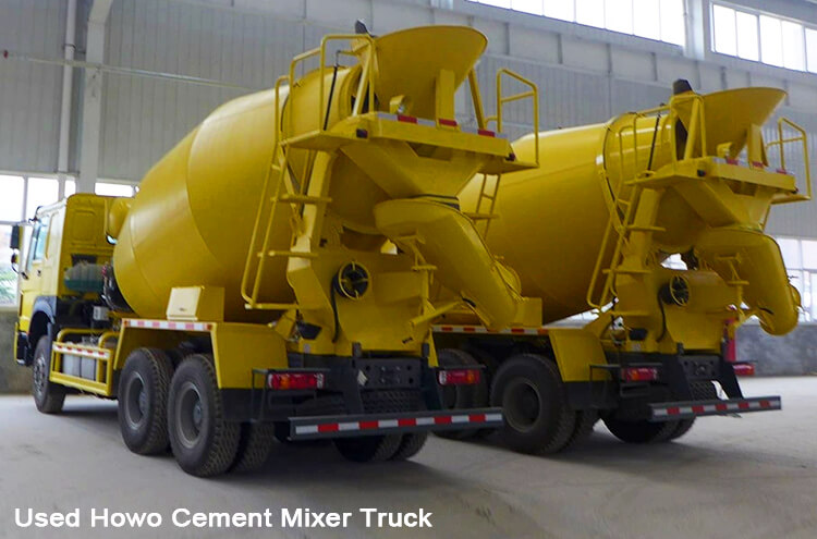 Howo Used Cement Mixer Truck for Sale Price
