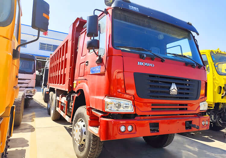 6x4 Used Howo 371 Dump Truck for Sale in Zambia