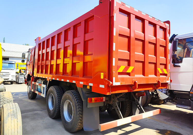 6x4 Used Howo 371 Dump Truck for Sale in Zambia