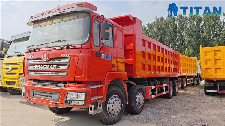 used shacman f3000 8x4 tipper truck