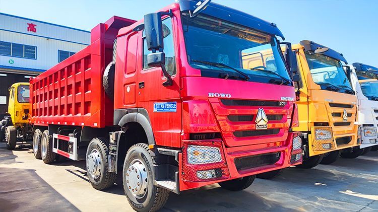 Best Used Sinotruk Howo 8x4 Dump Truck to Buy Price in Ghana