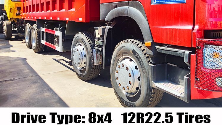 Best Used Sinotruk Howo 8x4 Dump Truck to Buy Price in Ghana