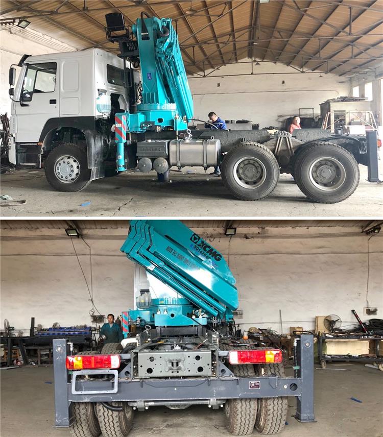 Used Howo Crane Boom Truck for Sale In Tanzania