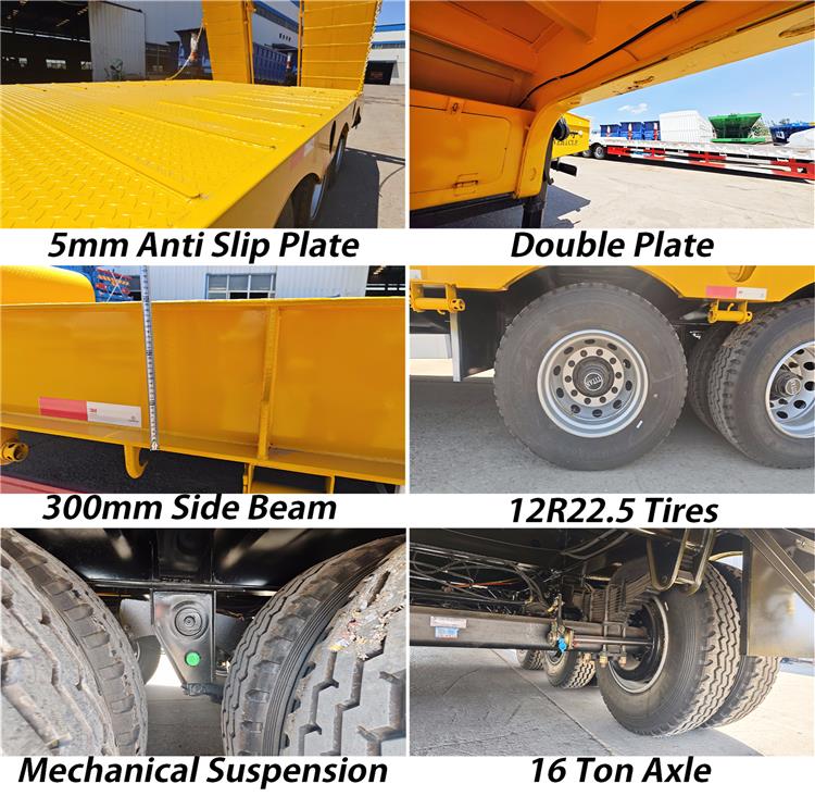 80 Ton Low Bed Trailer for Sale Near Me In Tanzania