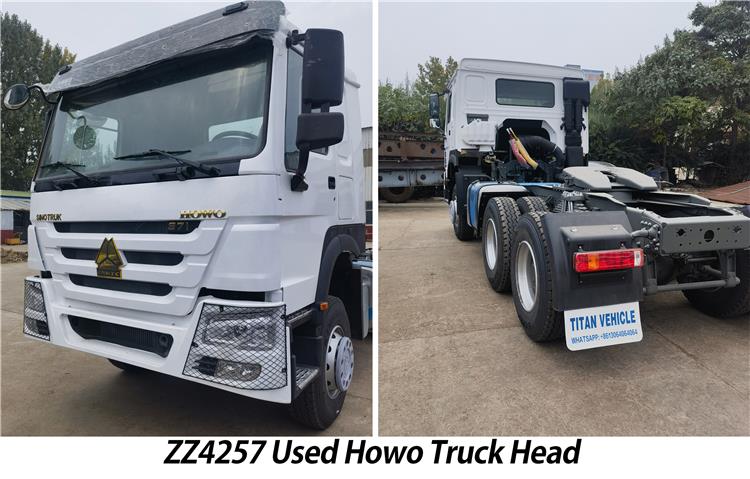 ZZ4257 Used Howo Truck Head CNHTC Sinotruk with HW76 Cab for Sale