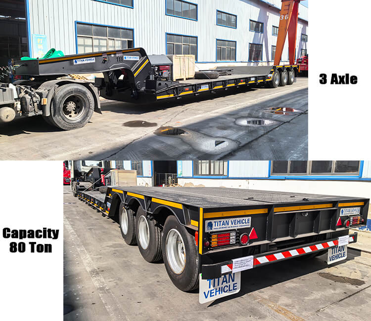 3 Axle Removable Gooseneck Trailer for Sale in Nigeria