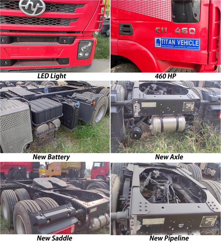 Used Hongyan Genlyon Truck Head for Sale In Tanzania