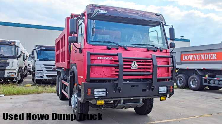 ZZ3527 10 Wheeler Used Howo Dump Truck for Sale in Cameroon