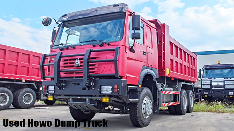 ZZ3527 10 Wheeler Used Howo Dump Truck for Sale in Cameroon